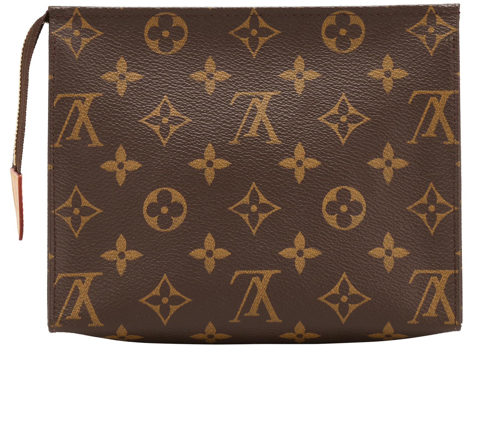 Louis Vuitton Toiletry Pouch 19, &pound;395, Accessories, Brown, Canvas, Back view